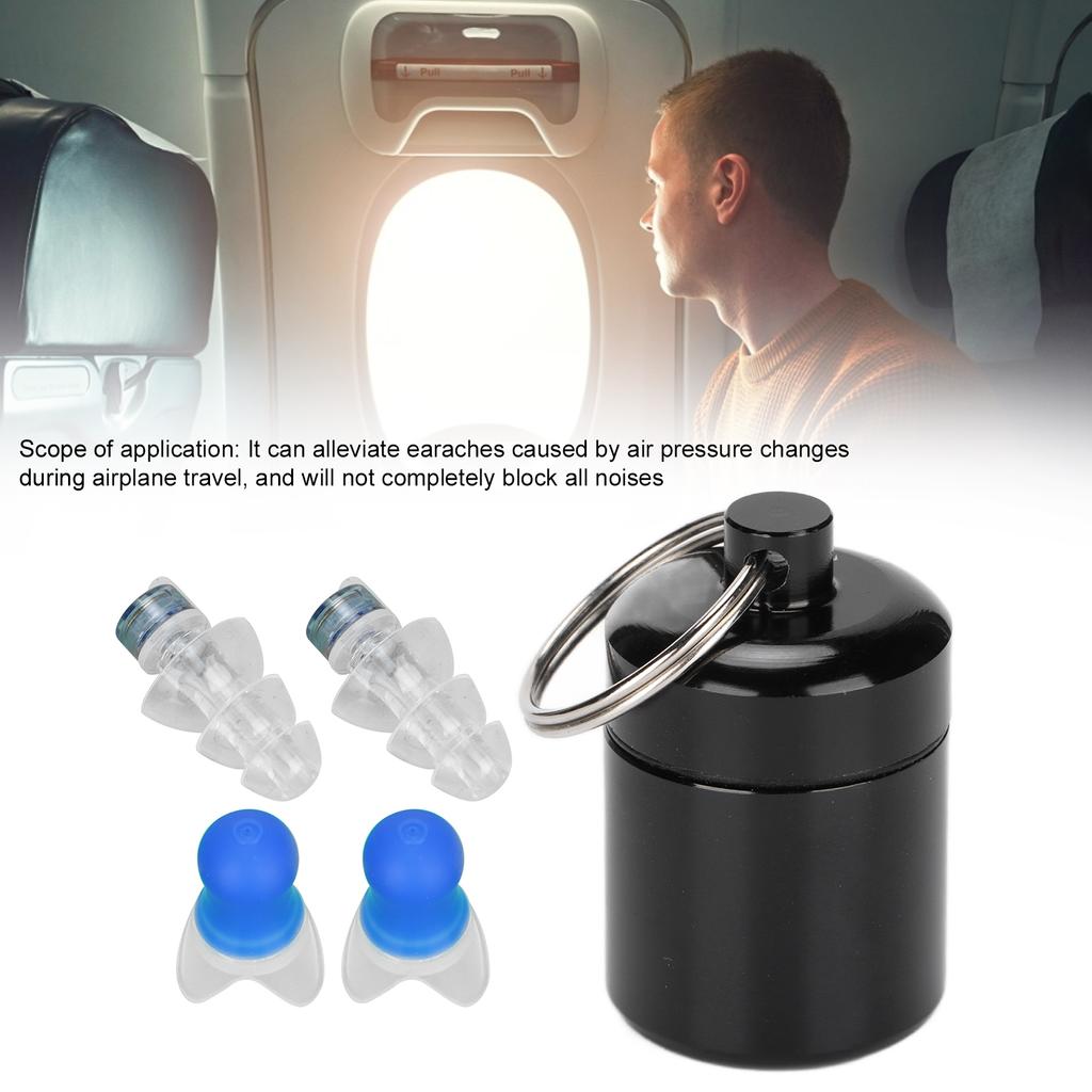 Ear Plug Hearing Protection Washable Reusable Noise Reduction Tools for Concert Nightclub