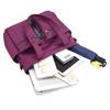 X-PASS Women's A4 Tote Bag, Waterproof, Nylon, Casual, Black, B61BLK