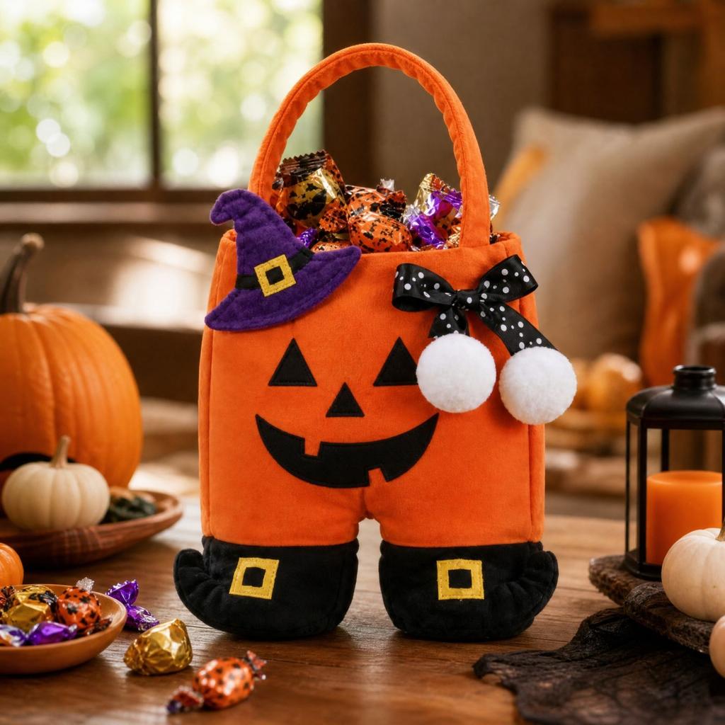 Halloween-Snack-Aufbewahrungsbeutel für Süßigkeiten, Partygeschenke und Belohnungen