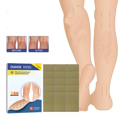 15Pcs/Pack Anti-Inflammatory Oils Anti-Inflammatory Oils Leg Swelling Patch Fast Absorbing Healthy Professional Vein Treatment Patch for Unisex