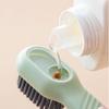 1Pc Washing Shoes Plus Liquid Shoe Brush Press-Out Soft-Bristled Shoe Brush