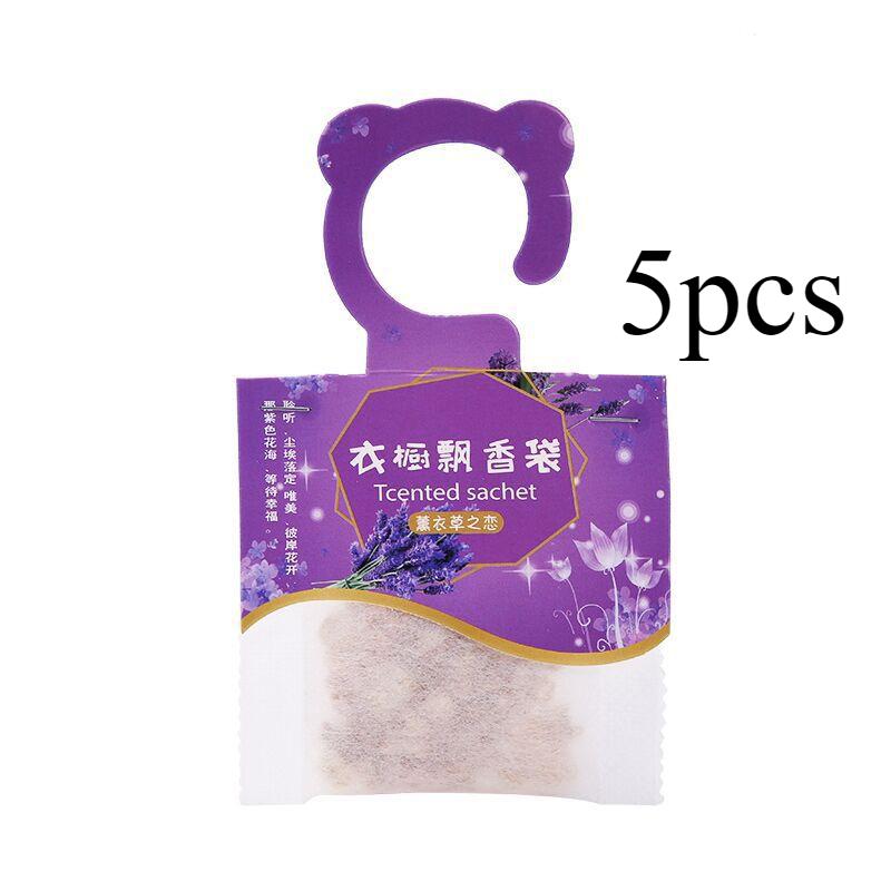 Lavender Wardrobe Sachet, Long-lasting Fragrance, Room Toilet Deodorization, Bedroom Car Wardrobe Hanging Small Sachet