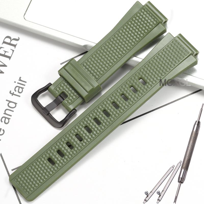 Resin Watchband Suitable for Casio GST-B200-1A Replacement Band GST-B200 Men's Sports Waterproof Rubber Strap Watch Accessories
