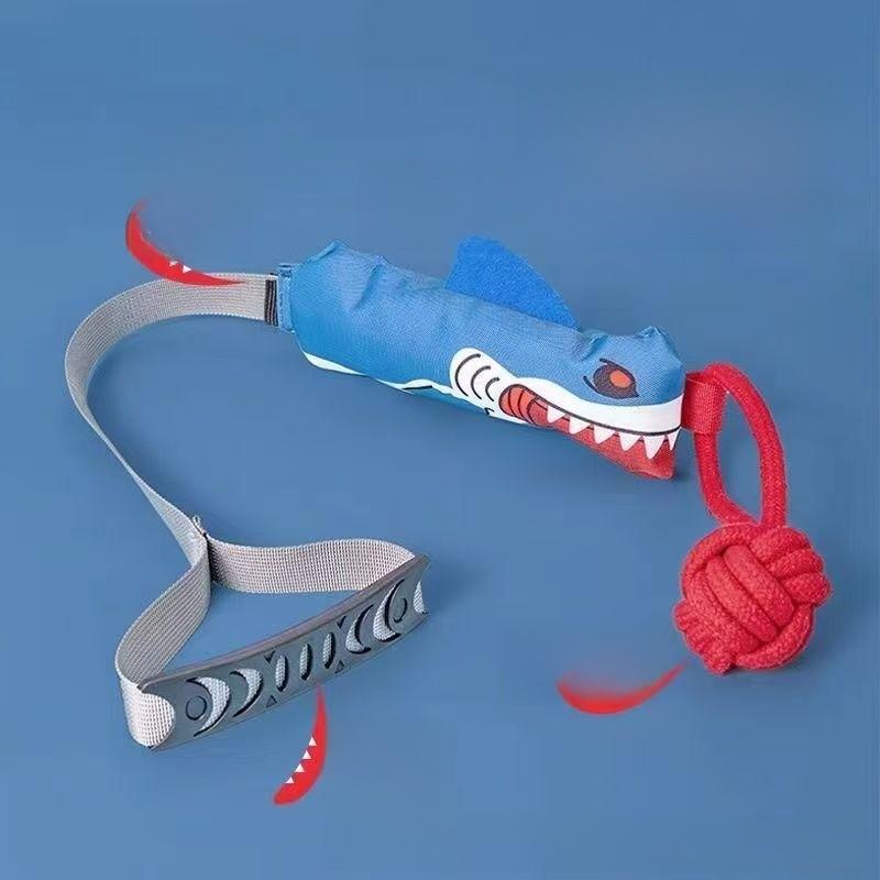 Pet Dog Sound Tug Of War Toy With Cotton Rope For Interactive Play And Teething