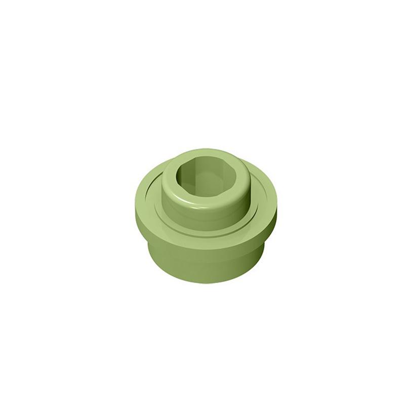 50pcs Building Blocks Round 1x1 with Open Stud Compatible with Major Brands 85861 28626 MOC Technical Bricks