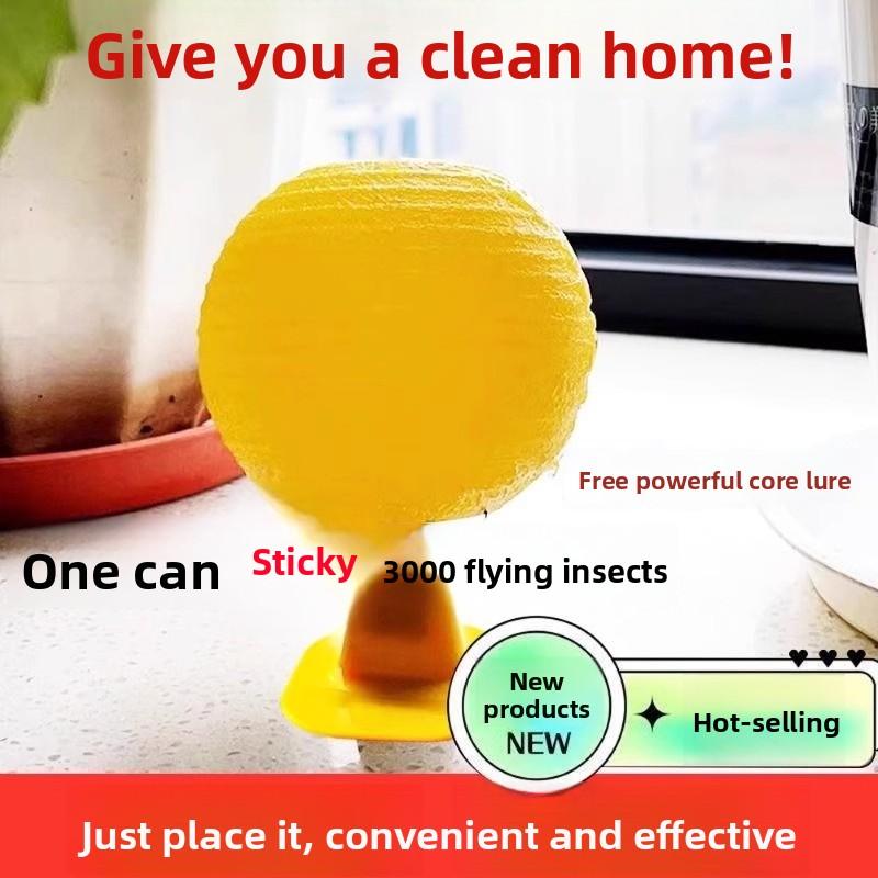 Loofah Fruit Double-sided Yellow Board Paper Sticky Insect Ball