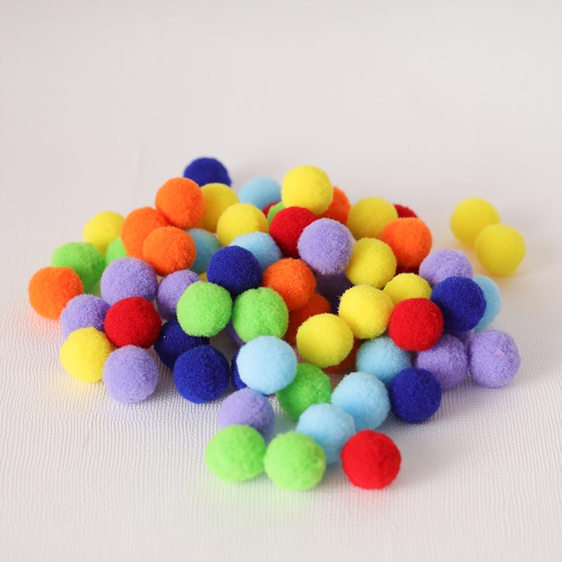 

Помпон Подбор Цвета Монтессори Пособие для Развития Мелкой Моторики для Малышей