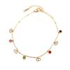 Stainless Steel Colorful Zircon Women's Bracelet - Classic Luxury Fashion Jewelry