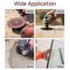 10 Pcs 4-Inch 100mm Sanding Discs for Angle Grinding Machine Polishing and Grinding Metals, Wood, and Fiberglass