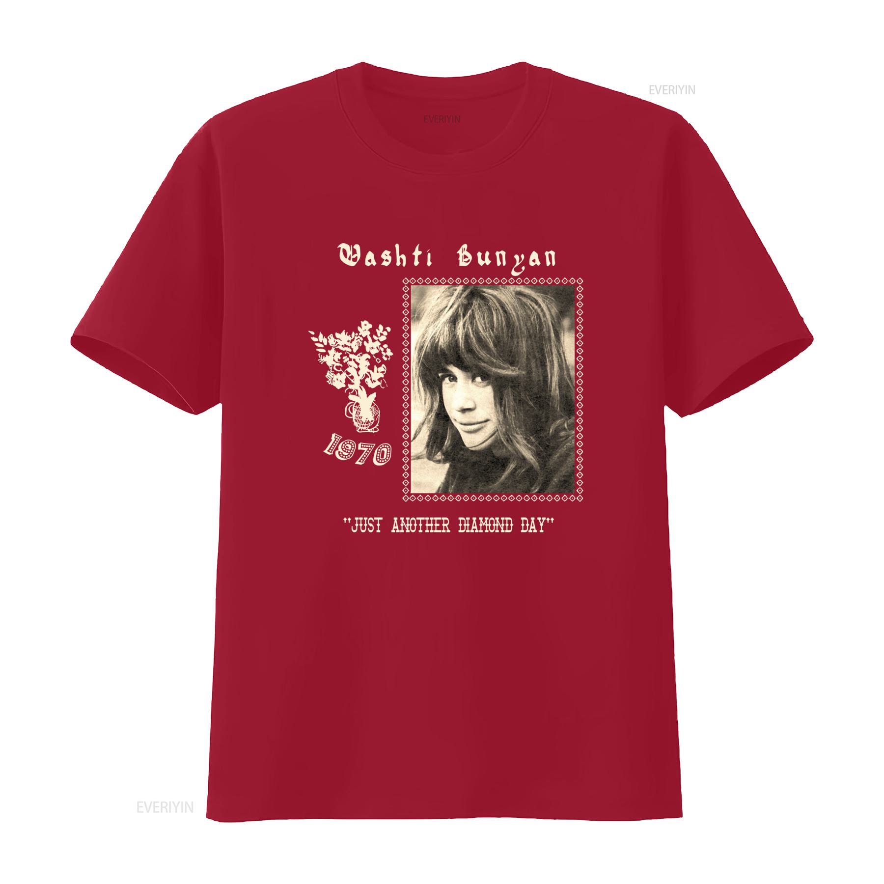 Vashti Bunyan Just Another Diamond Day Vintage Style T Shirt Sizes S 5XL vintage Washed streetwear fashion Slightly Comfortable S
