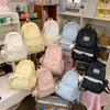 Schoolbag soft sister college style teen schoolbag female junior high school high value ins niche Korean sweet backpack
