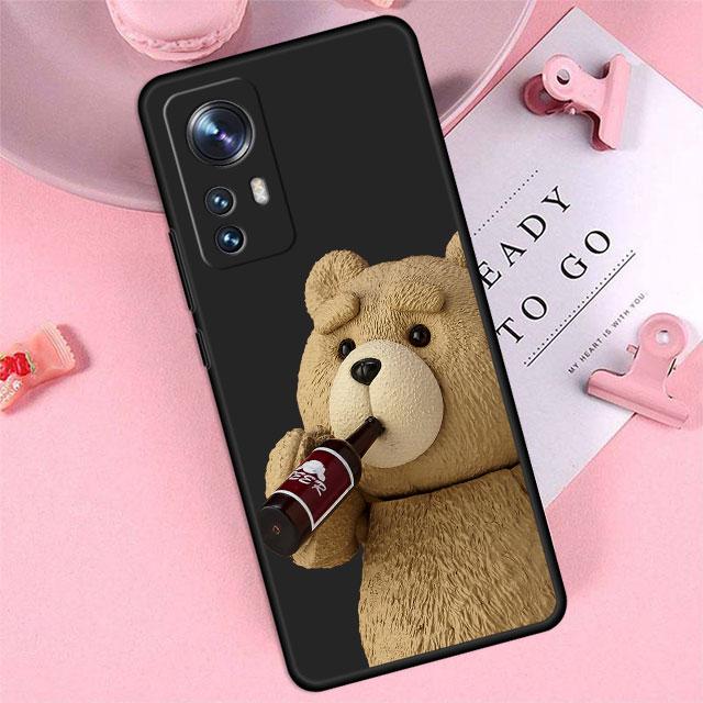 

20Ультра черный чехол для телефона с рисунком астронавта и медведя для Samsung Galaxy A32 Note 20 Ultra 10 Plus 8 9 A22 A72 S22 S21 S20 Note Samsung A72 4G(5G)