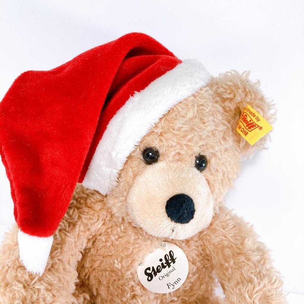 [USED] Steiff Teddy Bear Santa Fynn |1552|