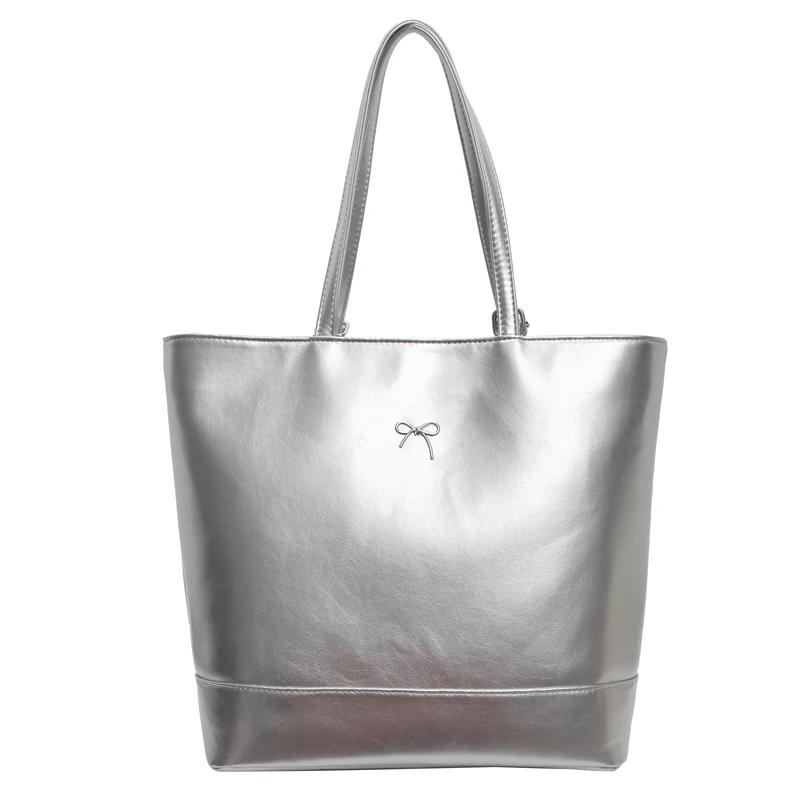 Solid Color Arc PU High Quality Shoulder Bag Zipper Versatile Fashion Bag Soft Simple Fashion Feminine Crossbody Bag
