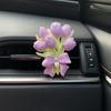 Car Aroma Diffuser Air Outlet Decoration Diffuser Stone Cute New Car Interior AccessoriesHydrangea