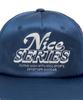 DISCUS ATHLETIC Nice Weather Collaboration Nice Series 5-Panel Cap Dark Blue
