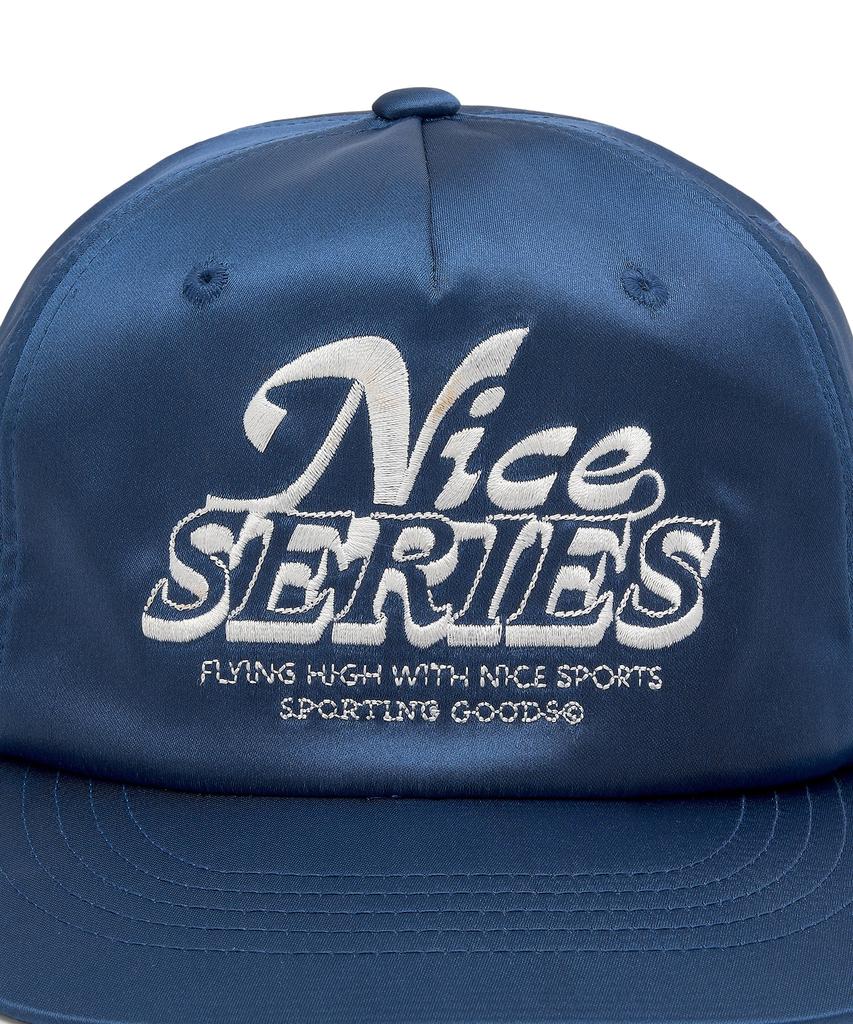 DISCUS ATHLETIC Nice Weather Collaboration Nice Series 5-Panel Cap Dark Blue