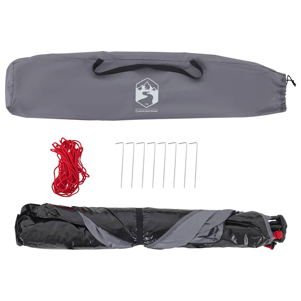 Beach Tent for 2 Persons Gray Quick Release Waterproof