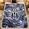 Flanell-Decke Juventus FC Warme Weiche Überwurfdecke für den Innenbereich Sofa Bett Wohnzimmer