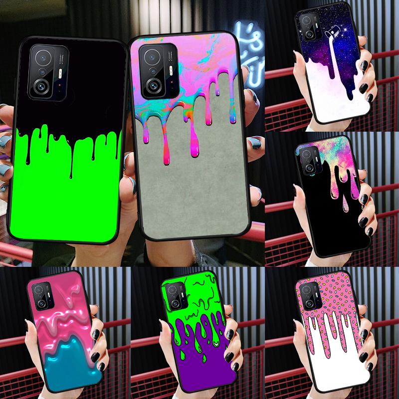 Drip Art Aesthetic Case For Xiaomi POCO X7 Pro X3 X5 X6 F3 F5 F6 M6 Pro 11T 12T 13T 14T Pro 13 14 Ultra Cover