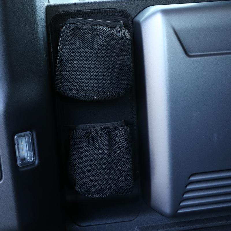 Oxford cloth Black Trunk side Storage mesh bag Storage bag Car styling For Land Rover Defender 90 110 2020-2026 Accessories