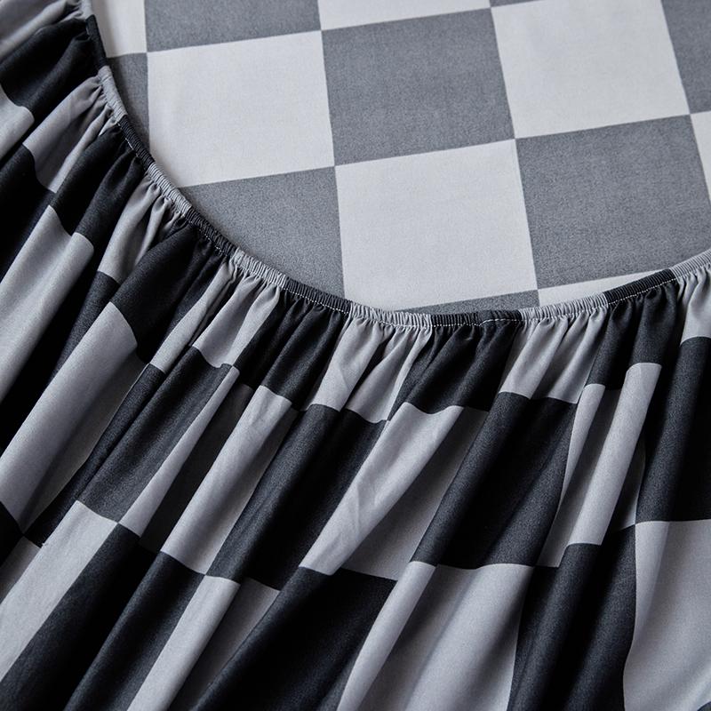 Bed 1Pc Cover Single Size Fitted Sheet Double Bedspread For Home Bedsheet 90120150180200 Bed Linen Sabana No Pillowcase