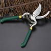 High Carbon Steel Pruning Shears Black and Green Bypass Pruners  Fruit Tree Maintenance