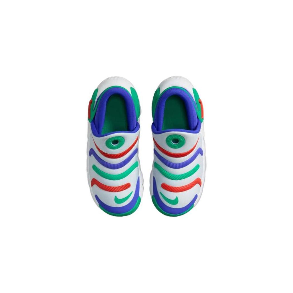 Nike Dynamo 2 EasyOn PS Grey Purple Green Red Kids Slip-On Shoes FD0553-002