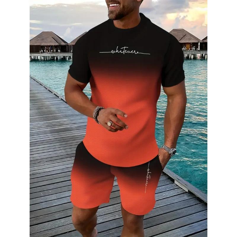 Popular Men's T-shirts Shorts Set 3D Crown King Print Casual Hawaiian Tee Suit Summer Men Women Tracksuit 2 Piece Jogger Outfits