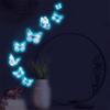 Adhesive PVC Wall Decal Glowing In Dark Butterfly Sticker Nighttimes Home Decors Bedroom Living Room Interior Styling