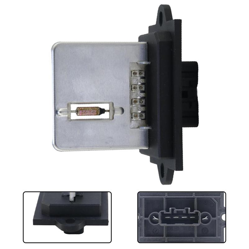 HVAC Module Blower Resistor Direct Replacement 1 Piece Included Plastic And Metal Construction Car HVAC Repair