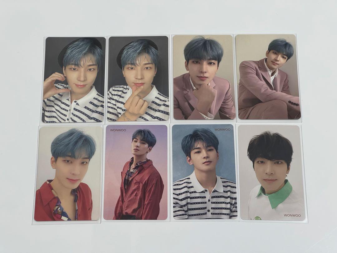 

[USED] SEVENTEEN Wonwoo Falling Petals Trading Card Complete