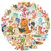 35pcs-70pcs Whimsical Fantasy World Stickers Playful Cute Dragons Stickers Stationery Stickers For Guitar DIY Bicycle