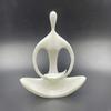 Yousheng Minimalist Zen Humanoid Sculpture Ornament, 3D Printed Abstract Figurine with Smooth Surface And Delicate Texture, Compact Home Decoration