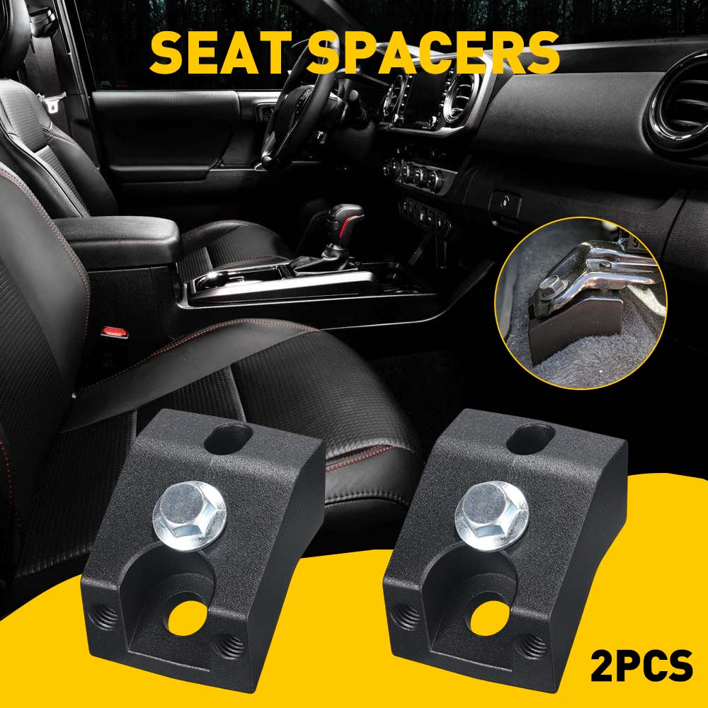 2Pcs Riser Front Seat Spacers Lift Jackers Kit Front of Seat for 2005-2022 Toyota Tacoma 4Runner FJ Lexus GX470 2003-2009