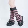 Womens Mid-Calf Knit Leg Warmers Stack Socks Casual Fashion Ribbed Cuffed Sock Covers