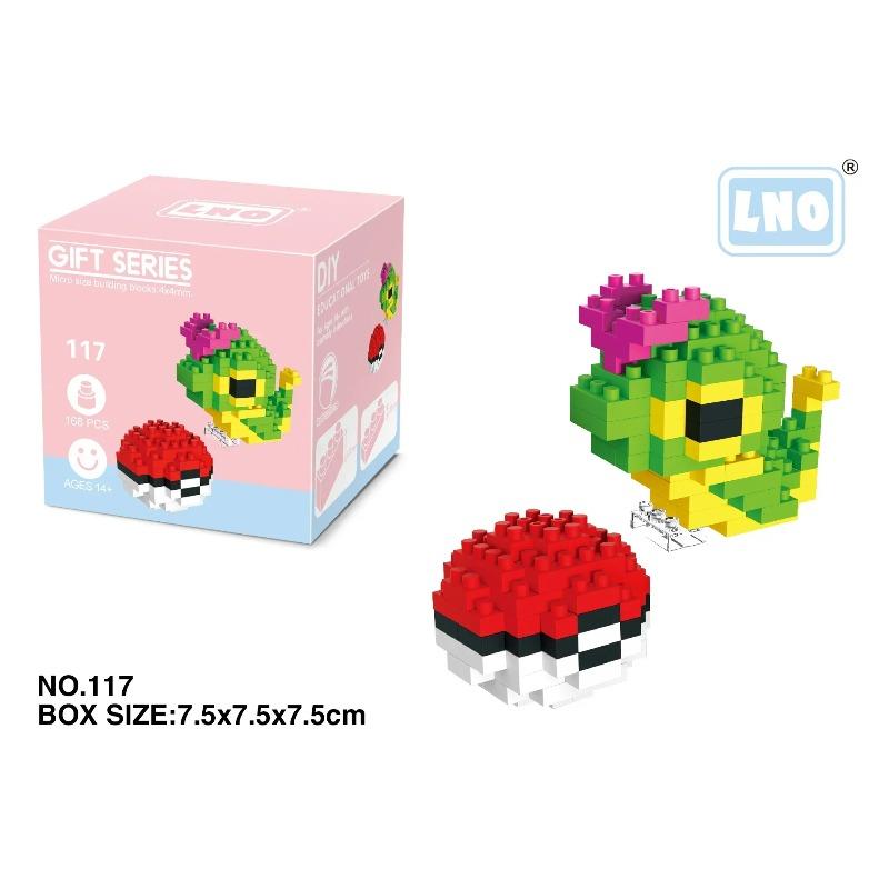 Pokemon Small Blocks Nanoblock Charizard Kyogre Groudon Rayquaza Model Education Graphics Toys for Kids Birthday Gift Toys