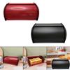 Metal Bread Box ,Breadbox, Space Saving, Rustic, Container ,Storage Holder for Loaves Dry Food