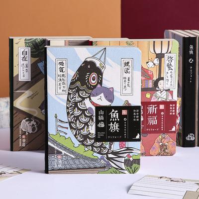 Yaratıcı Çizgi Film Kedi Sert Kapaklı Defter Planlayıcı Kağıt Günlük Aylık Yıllık Gündem Not Defterleri Okul Öğrenci Planlama Kırtasiye