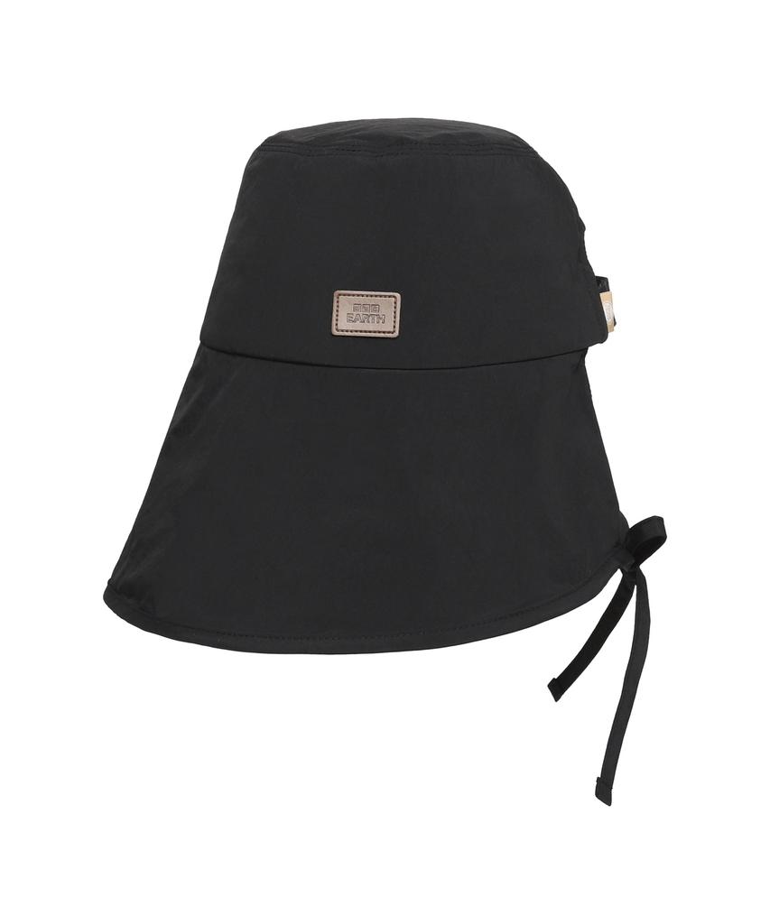 BBC EARTH String Bonnet Hat Black
