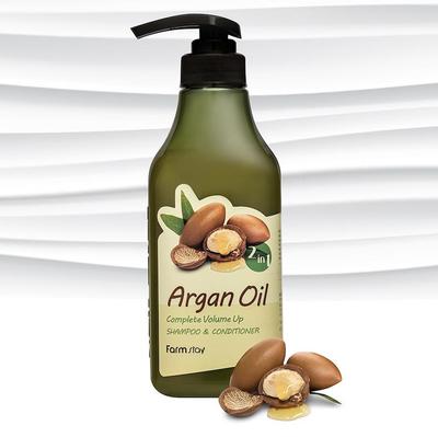 Szampon i odżywka zwiększająca objętość oleju arganowego 530 ml (3 opcje)