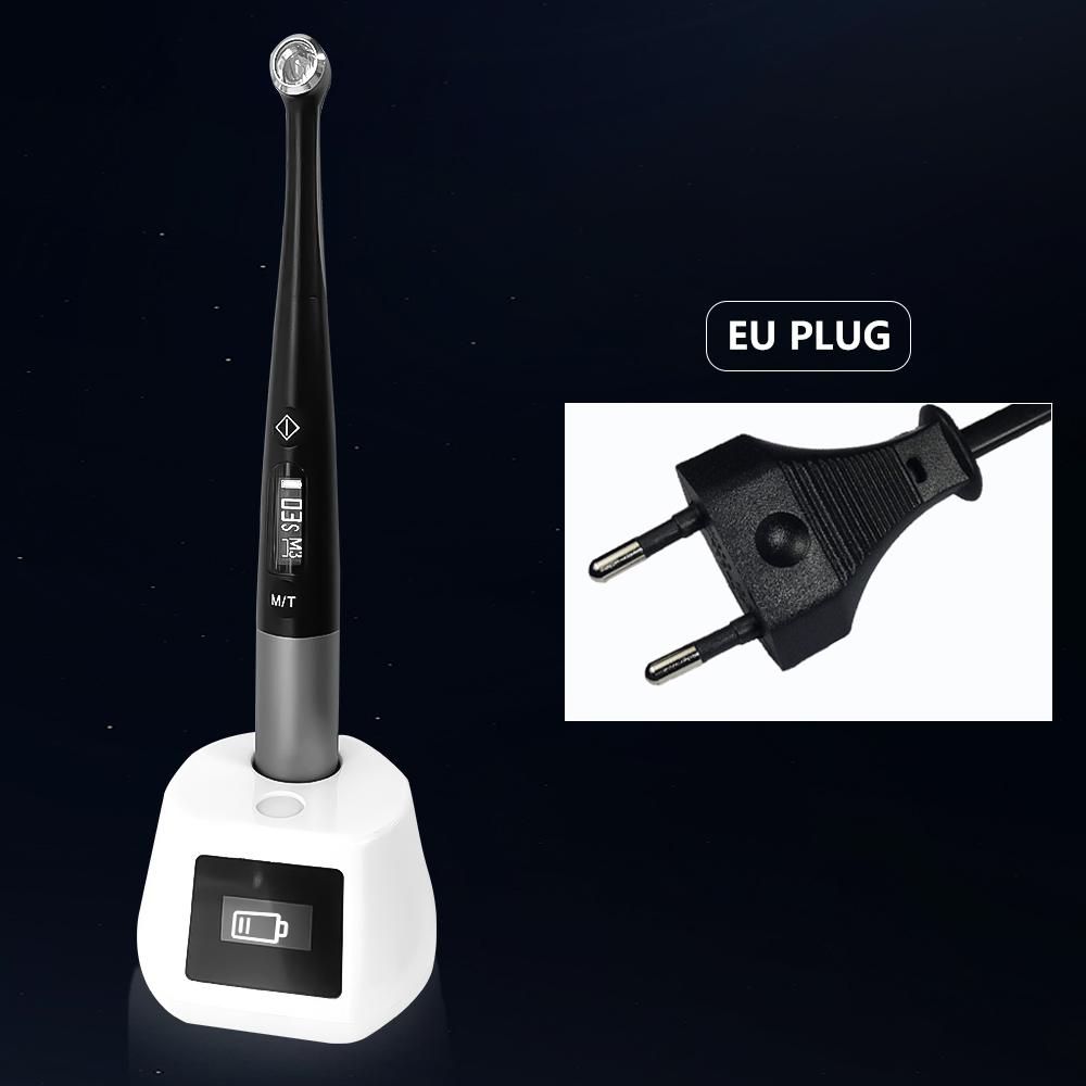 

NICEDEN 3000 мВт/см2 стоматологическая полимеризационная лампа 1 секунда высокой мощности полимеризации с 7 режимами детектора кариеса светодиодная полимеризационная лампа European plug