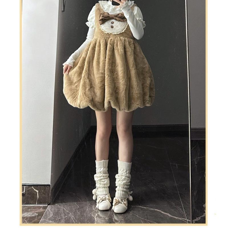 Base Sweater Original Design Pullover Sweet and Versatile Lolita Lace High Elasticity Skin Sleeves Knitted Wear Autumn/Winter Bottom Shirt for Women