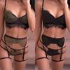 Women Erotic Underwear Sexy Lace Bra Panty Set Ladies Lingerie Sets Erotic Pajamas Sleepwear Female Bodysuit Erotic Clothes