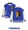 Boys' 2026 Fleece-Lined Baseball Jacket for Spring and Autumn