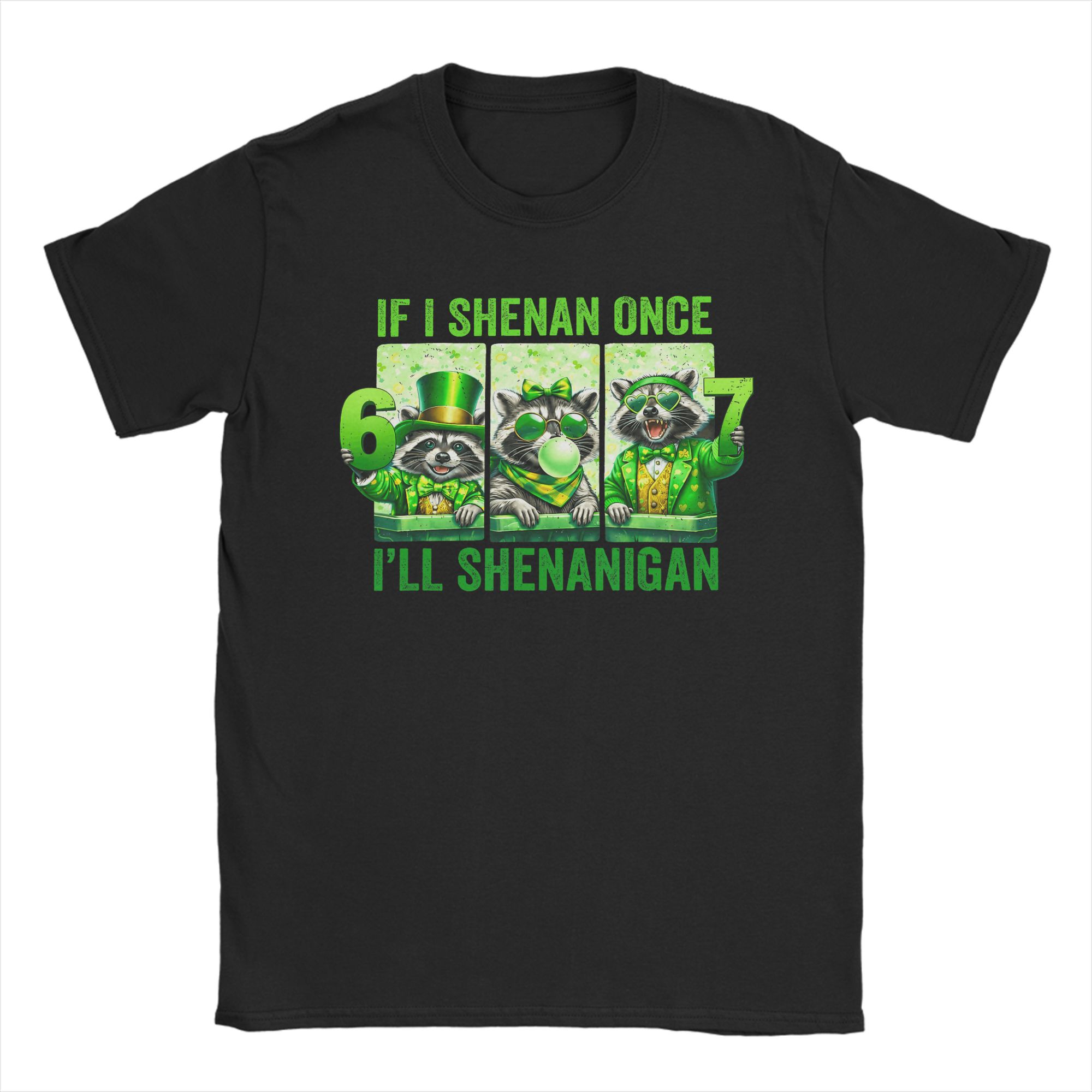 

Cat Retro If I Shenan Once Ill Shenanigan T Shirt Summer Cotton TShirts For Unisex Fashion Casual Tee Shirt Short Sleeve Tops 4XL