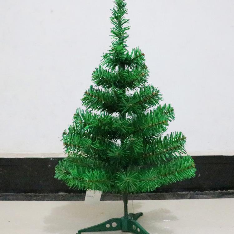 60CM Mini Christmas Tree with Dense Branches - Desktop Ornament for Holiday Decor. 60CM