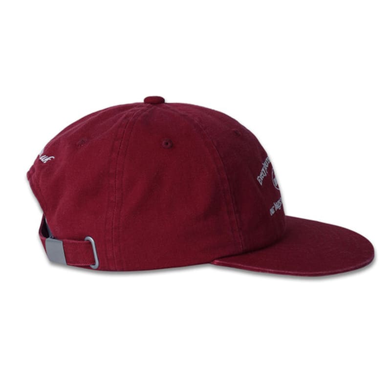 michikolondon WASHED COTTON CAMP CAP BRICK red