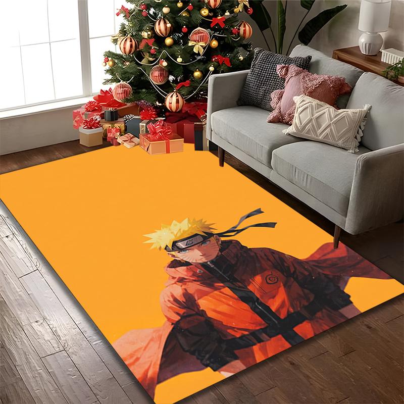 1pc Digital Printed Chair Rug for Home Office Use, naruto Carpet Appropriate for All Seasons, Soft Area Carpet