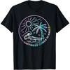 Happiness Comes In Tie Dye Waves Summer Matching Vacation Men Women T-Shirt